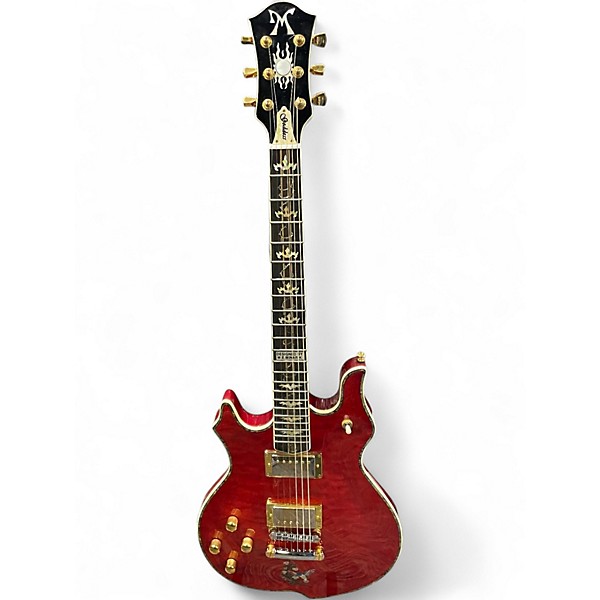 Used Minarik Goddess Trans Crimson Red Solid Body Electric Guitar