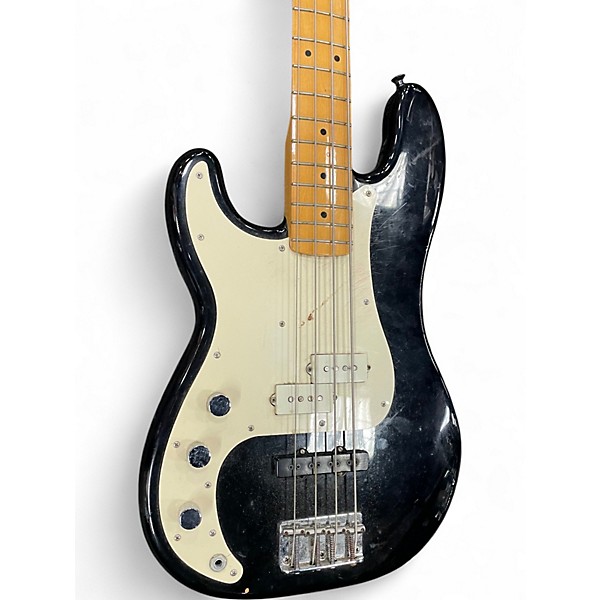 Vintage 1984 Fender PRECISION BASS Black Electric Bass Guitar