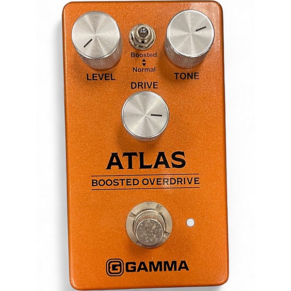 Used GAMMA ATLAS BOOSTED OVERDRIVE Effect Pedal