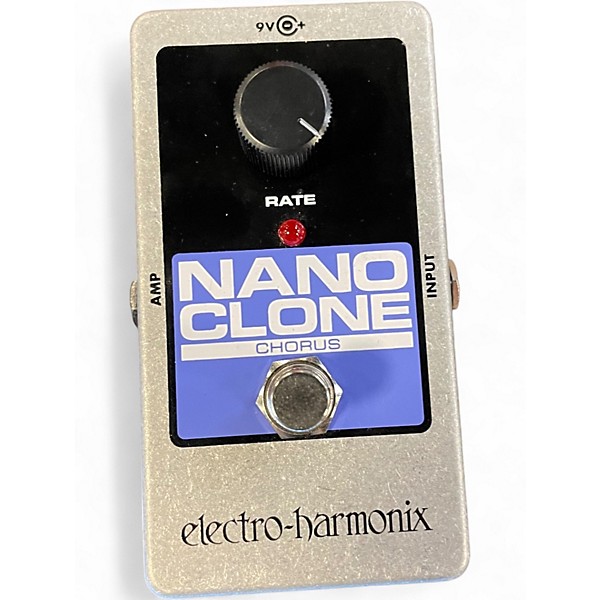 Used Electro-Harmonix Nano Clone Chorus Effect Pedal