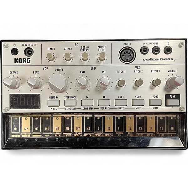 Used KORG VOLCA BASS Sound Module