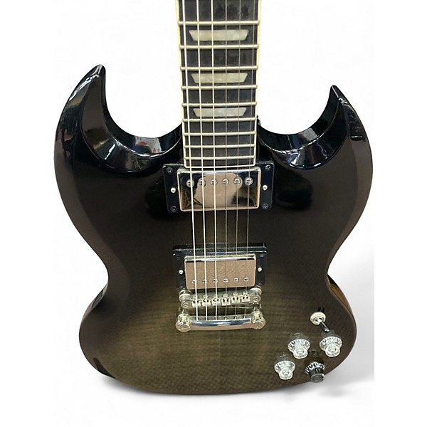 Used Epiphone SG MODERN Trans Black Solid Body Electric Guitar