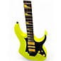 Used Ibanez PREMIUM RG 25TH ANNIVERSARY FLOURESCENT YELLOW Solid Body Electric Guitar thumbnail