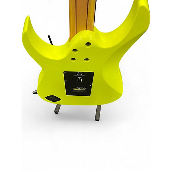 Used Ibanez PREMIUM RG 25TH ANNIVERSARY FLOURESCENT YELLOW Solid Body Electric Guitar