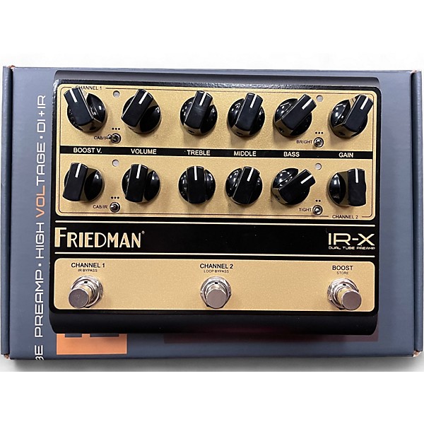Used Friedman IR-X Dual Tube Preamp Guitar Preamp