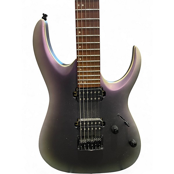 Used Ibanez RGA42EX Aurora Burst Matte Solid Body Electric Guitar