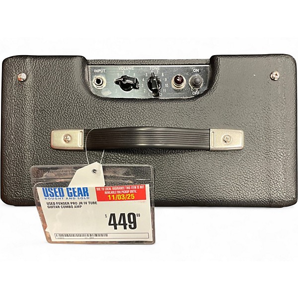 Used Fender Pro JR IV Tube Guitar Combo Amp