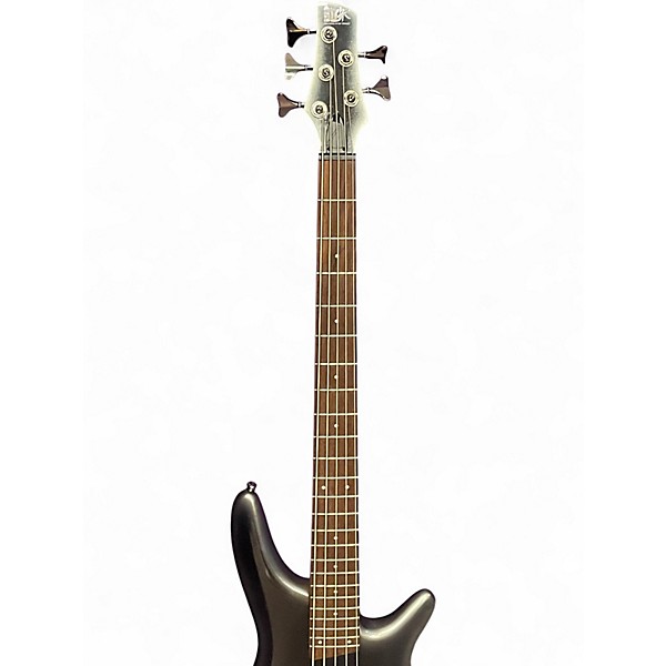 Used Ibanez sr305e Metallic Gray Electric Bass Guitar