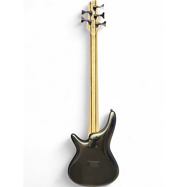 Used Ibanez sr305e Metallic Gray Electric Bass Guitar