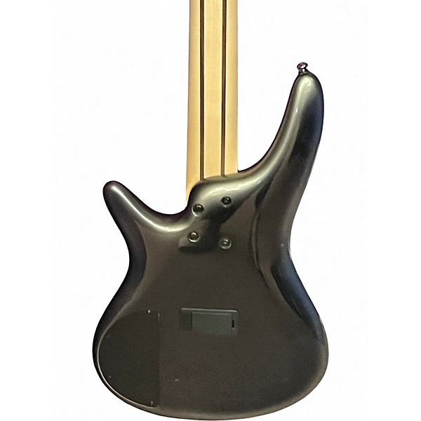Used Ibanez sr305e Metallic Gray Electric Bass Guitar