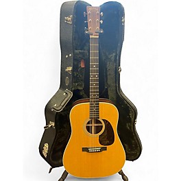 Used 2023 Martin D28 Satin Natural Acoustic Guitar