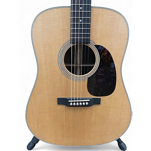 Used 2023 Martin D28 Satin Natural Acoustic Guitar