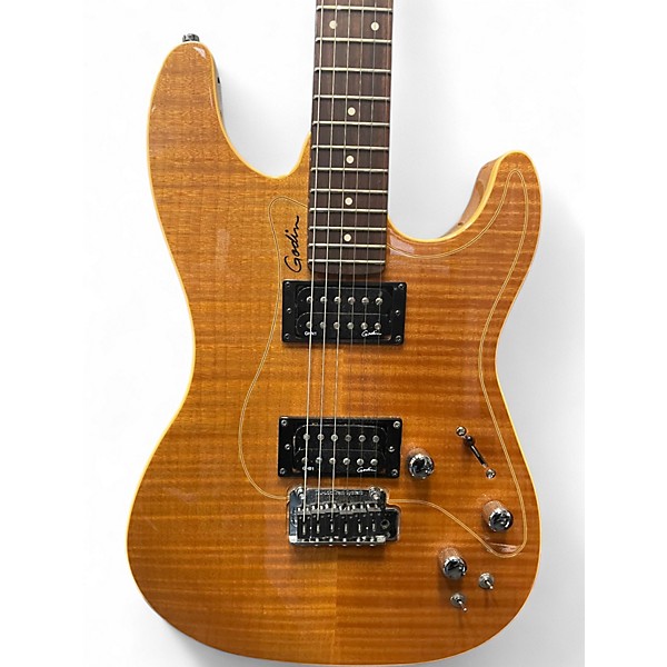 Used Godin RG2 Natural Solid Body Electric Guitar