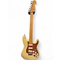 Used 2005 Fender American Deluxe Stratocaster Blonde Solid Body Electric Guitar thumbnail