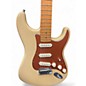 Used 2005 Fender American Deluxe Stratocaster Blonde Solid Body Electric Guitar