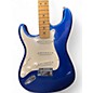 Used Fender American Ultra Stratocaster Blue Solid Body Electric Guitar
