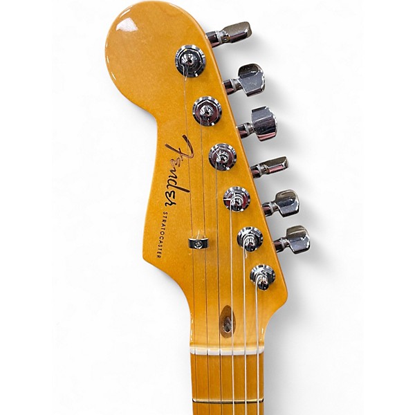 Used Fender American Ultra Stratocaster Blue Solid Body Electric Guitar