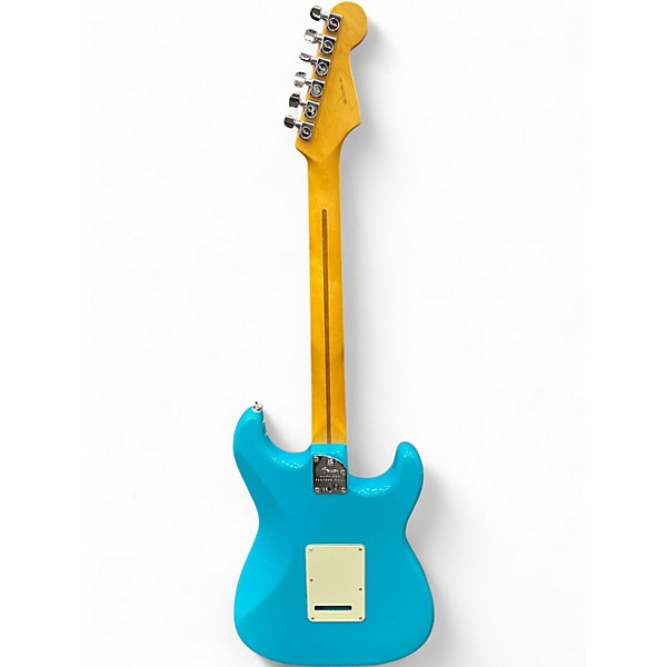 Used Fender American Professional II Stratocaster LH Blue Sapphire Solid Body Electric Guitar