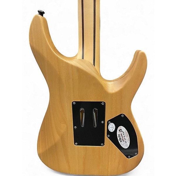 Used Schecter Guitar Research REAPER-6FR LH Trans Charcoal Solid Body Electric Guitar