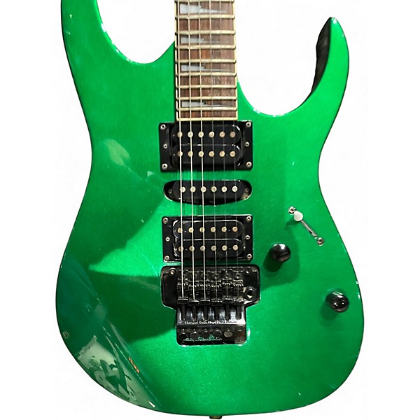 Used Ibanez RG 270 DX GREEN Solid Body Electric Guitar