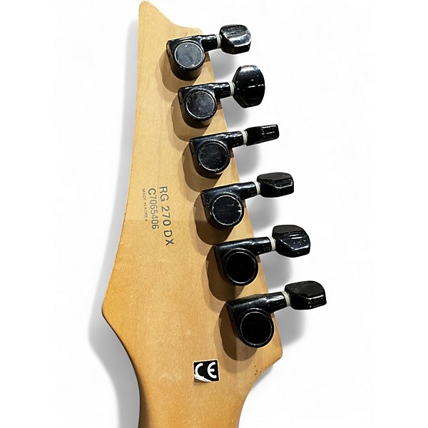 Used Ibanez RG 270 DX GREEN Solid Body Electric Guitar