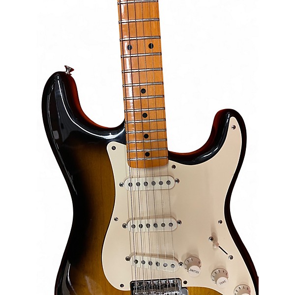 Used Fender Artist Series Eric Johnson Stratocaster 2 Color Sunburst Solid Body Electric Guitar