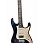 Used Ibanez AZ2204NW PRESTIGE Dark Tide Blue Solid Body Electric Guitar