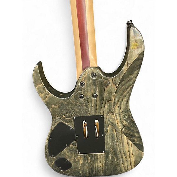 Used Ibanez RGIX5DLB ANACONDA BURST Solid Body Electric Guitar