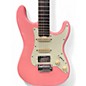 Used Schecter Guitar Research Nick Johnston Traditional Pink Solid Body Electric Guitar thumbnail