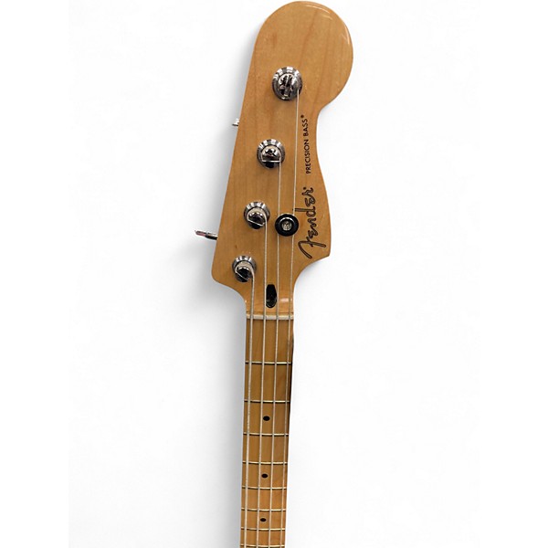 Used Fender Player Precision Bass Green Electric Bass Guitar