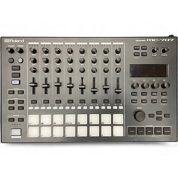 Used Roland MC-707 Groovebox Production Controller