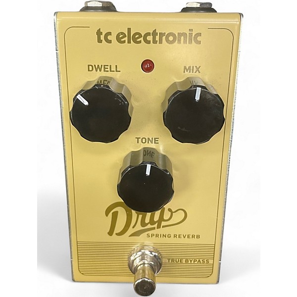 Used TC Electronic DRIP SPRING REVERB Effect Pedal