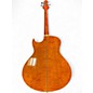 Used Greg Bennett Design by Samick AB11CE Orange Quilt Acoustic Bass Guitar