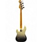 Used Fender Player Plus Active Precision Bass Black and White Electric Bass Guitar