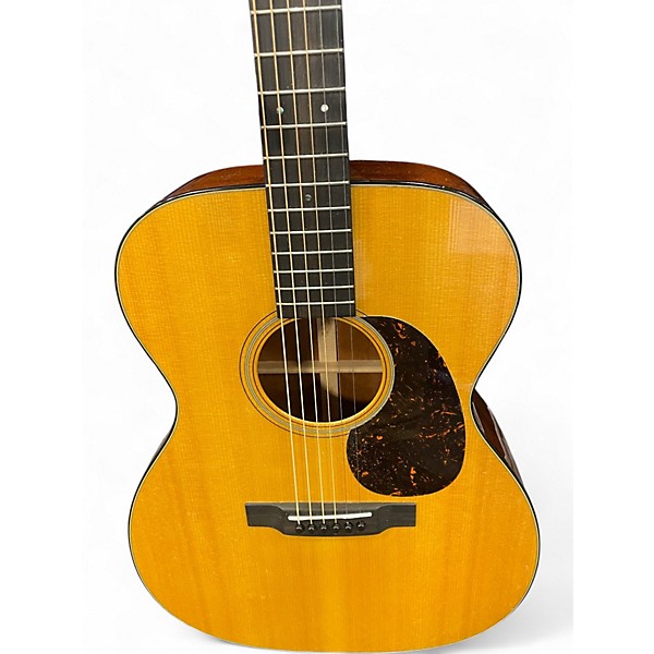 Used Martin 00018 Natural Acoustic Guitar