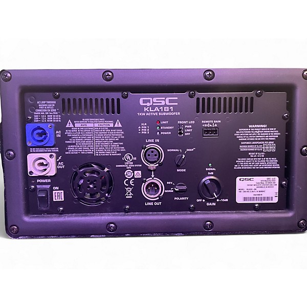Used QSC KLA181 Powered Subwoofer