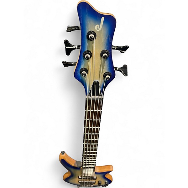 Used Jackson pro spectra Blue Burst Electric Bass Guitar