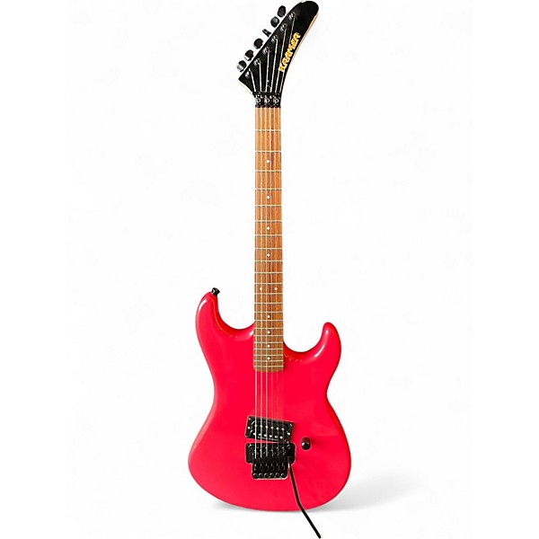 Used Kramer BARRETT PINK Solid Body Electric Guitar