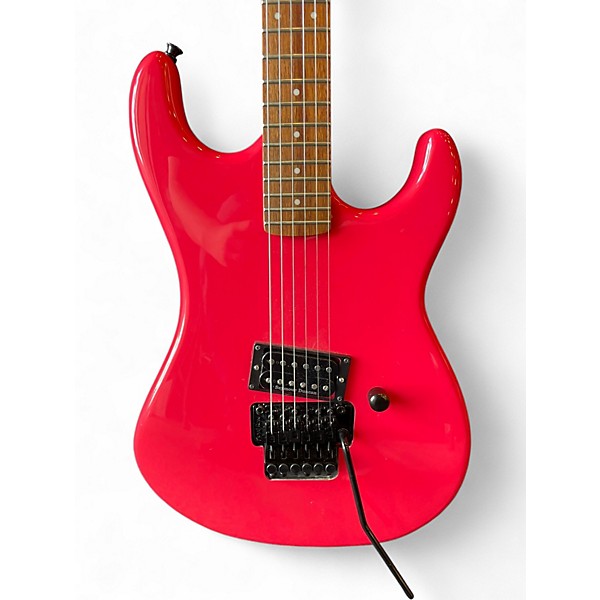 Used Kramer BARRETT PINK Solid Body Electric Guitar