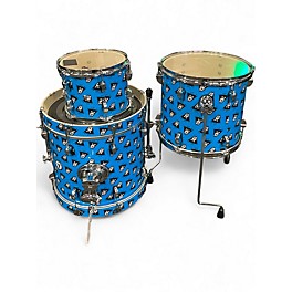 Used PDP by DW 3 Piece AQUABATS KIT Aquabats Wrap Drum Kit