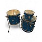 Used PDP by DW 3 Piece AQUABATS KIT Aquabats Wrap Drum Kit