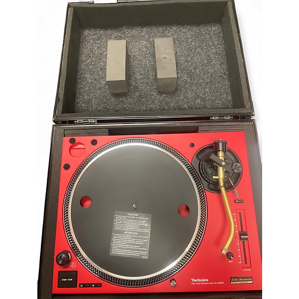 Used Technics SL-1200M7L-R 50TH ANNIVESARY Turntable