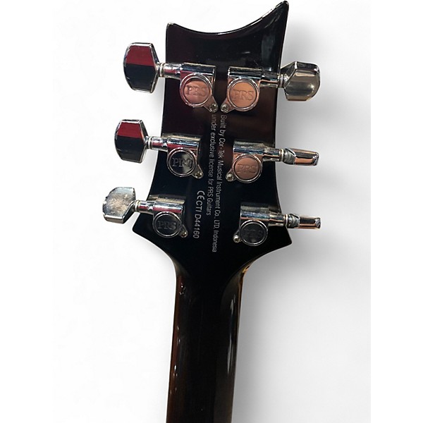 Used PRS SE Custom 24 BLACK GOLD SUNBURST Solid Body Electric Guitar