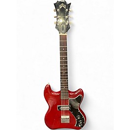 Vintage 1963 Guild S-50 JETSTAR Red Solid Body Electric Guitar