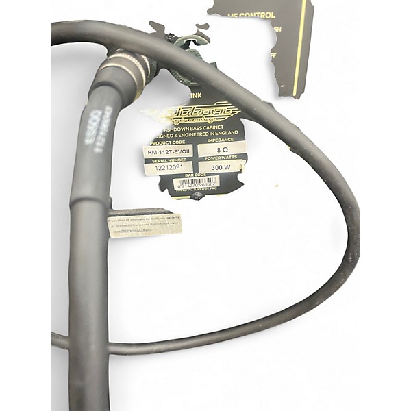 Used Ashdown RM112T Bass Cabinet