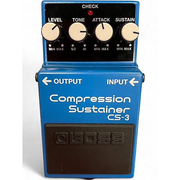 Used BOSS CS3 Compressor Sustainer Effect Pedal