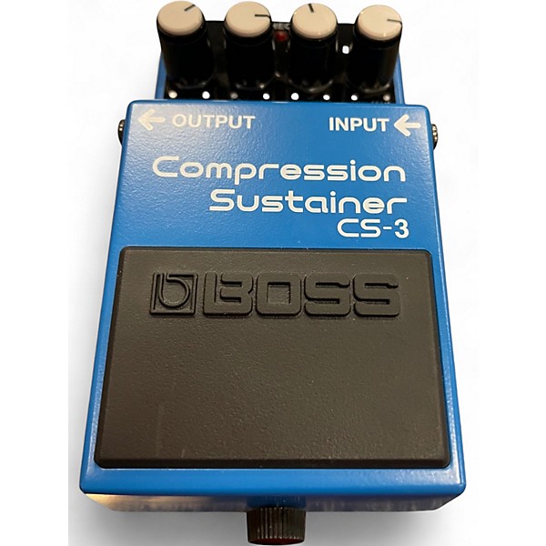 Used BOSS CS3 Compressor Sustainer Effect Pedal