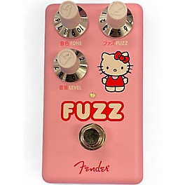 Used Fender Hello Kitty Fuzz Effect Pedal