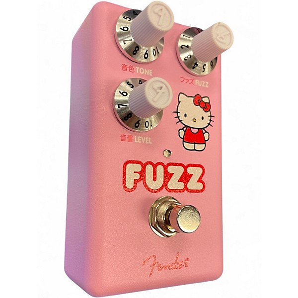 Used Fender Hello Kitty Fuzz Effect Pedal