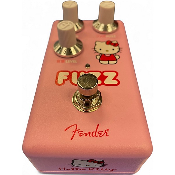 Used Fender Hello Kitty Fuzz Effect Pedal